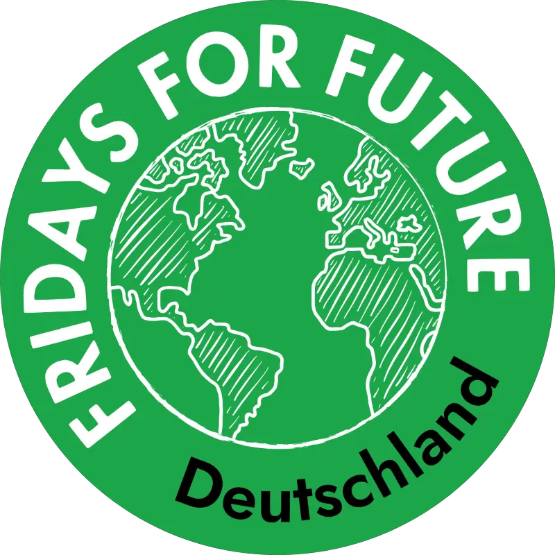 Das Bild zeigt das Logo der "Fridays for Future Deutschland".